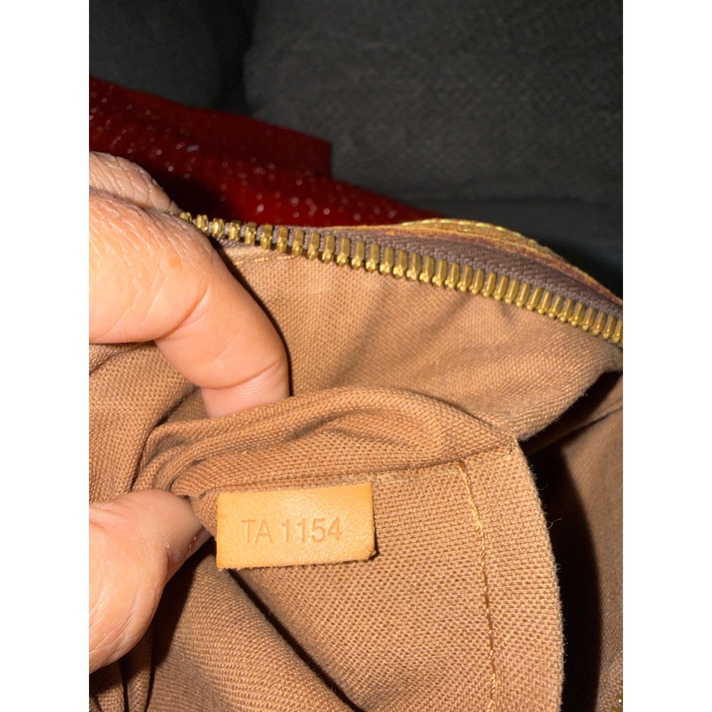 Louis Vuitton Palermo PM Monogram Canvas Handbag Brown Tote M40145 - Picture 11 of 16